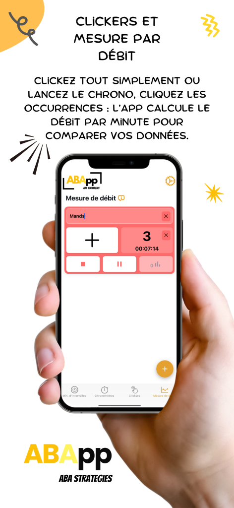 Clickers multiples et debit par minute