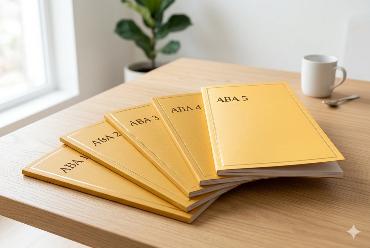 ABA 1 + ABA 2 + ABA 3 + ABA 4 + ABA 5